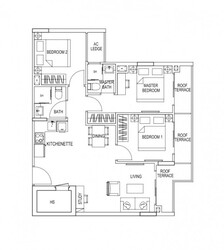 Kensington Square (D19), Apartment #520693491